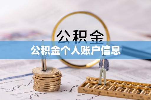 亳州公积金个人账户信息