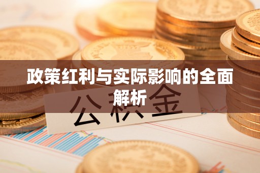 亳州政策红利与实际影响的全面解析