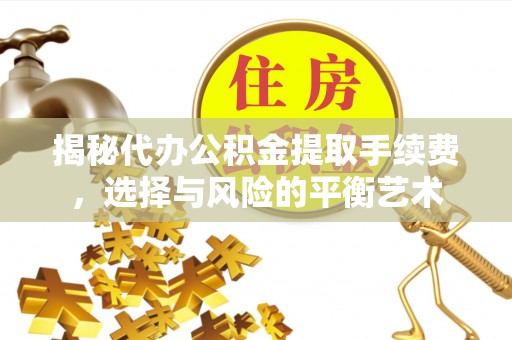 亳州揭秘代办公积金提取手续费，选择与风险的平衡艺术